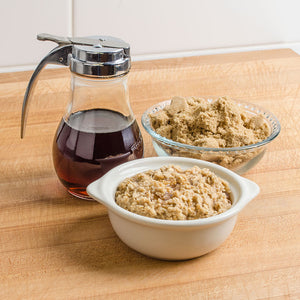 Maple and Brown Sugar Fluffy Oatmeal